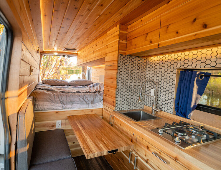 Chase Hansen Interior Van
